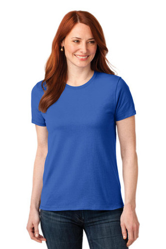 Port & Company® Women's Core Blend Tee Model Front