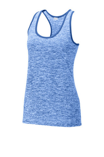 Sport-Tek ® Women's PosiCharge ® Electric Heather Racerback Tank front