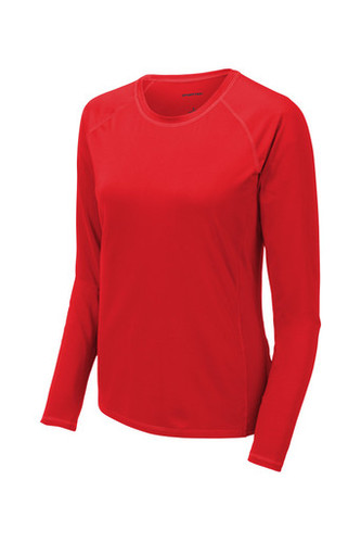 Sport-Tek ® Women's Long Sleeve Rashguard Tee front