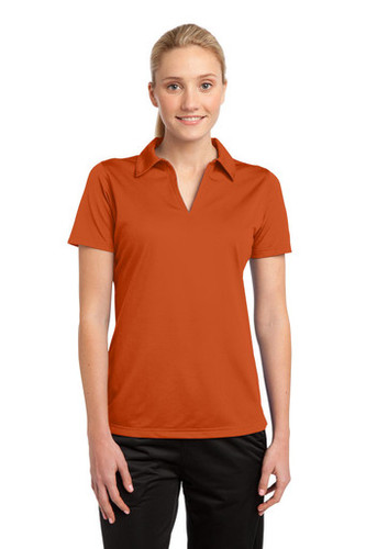 Sport-Tek® Women's PosiCharge® Active Textured Polo model front