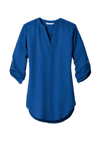 Port Authority® Women's 3/4-Sleeve Tunic Blouse