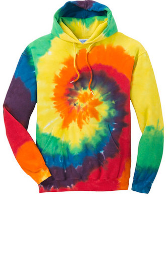 Port & Company® Tie-Dye Pullover Hooded Sweatshirt