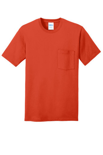 Port & Company® Core Cotton Pocket Tee