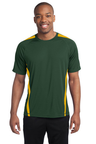 Sport-Tek® Colorblock PosiCharge® Competitor™ Tee model front