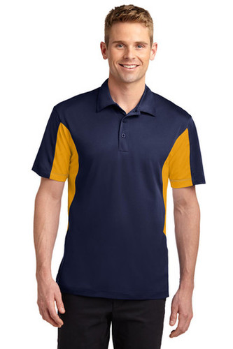 Sport-Tek® Side Blocked Micropique Sport-Wick® Polo model front