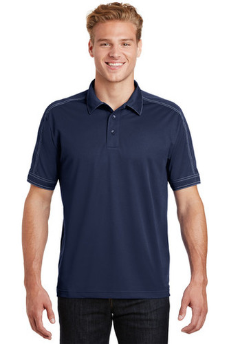 Sport-Tek® Contrast Stitch Micropique Sport-Wick® Polo model front