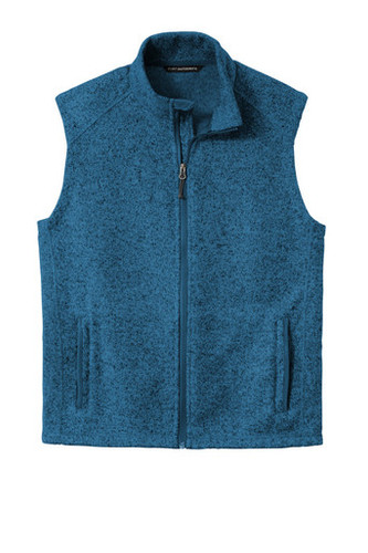 Port Authority ® Sweater Fleece Vest front
