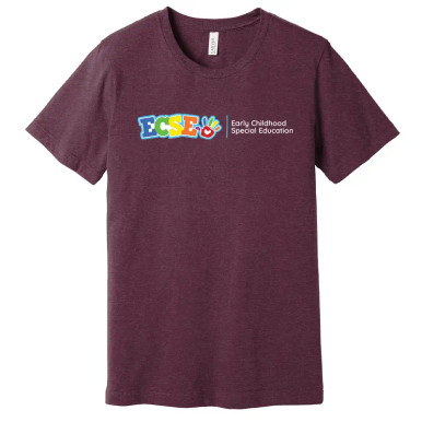 ECSE BELLA+CANVAS ® Unisex Heather CVC Short Sleeve Tee