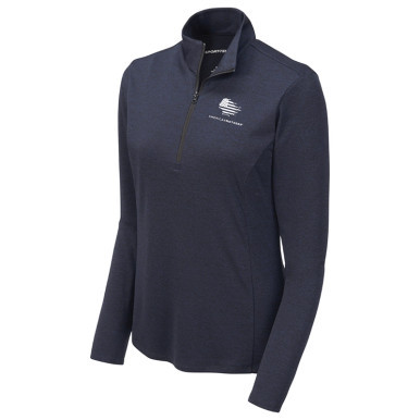 American Mothers, Inc.® | Women's Endeavor 1/2-Zip Pullover deep navy Heather
