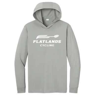 Flatlands Cycling Club | Long Sleeve Hooded Tee