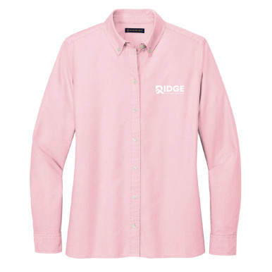 The Ridge Brooks Brothers Ladies Casual Oxford Cloth Shirt Soft Pink