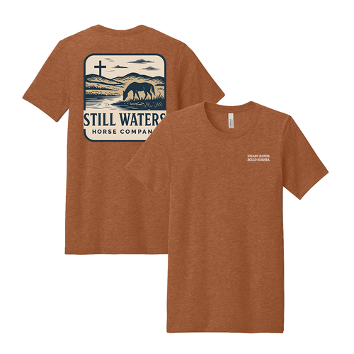 Still Waters Horse Co. Adult Tee - Heather Autumn
