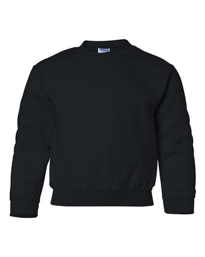 Gildan Style 18000B - Black - Front View