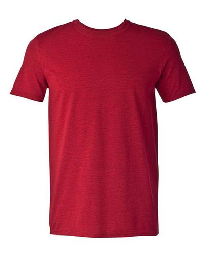 Gildan Style 64000 - Antique Cherry Red - Front View