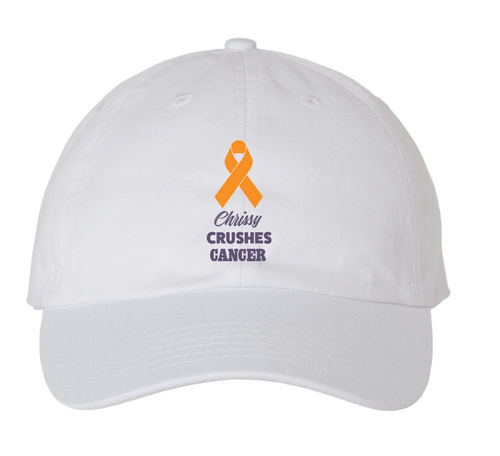 Chrissy Crushes Cancer Dad Hat