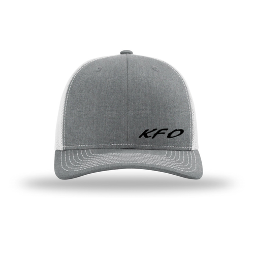 Kratz Family Outdoors Heather Grey/Light Grey Trucker Cap KFO Design