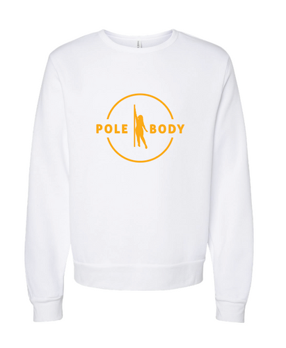 Pole Body Crewneck Sweatshirt White