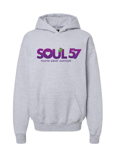 Soul 57 Youth Hooded Sweatshirt Sport Grey