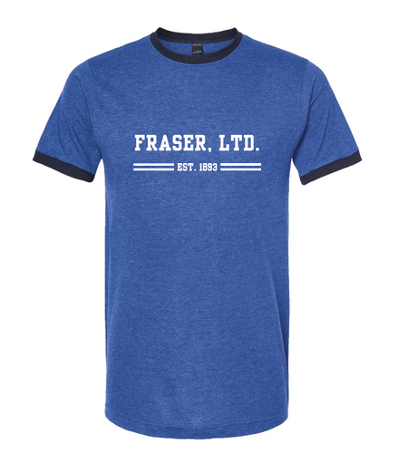 Fraser LTD T-Shirt Heather Royal/Navy