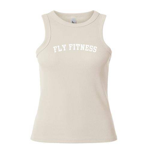 Fly Fitness | Ribbed Bone Tank