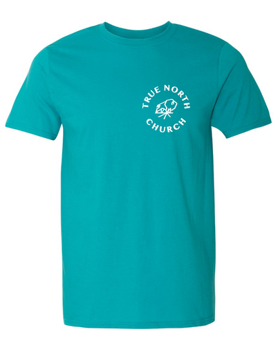 True North Church - Need a Prayer? Jade Dome T-Shirt Front Image
