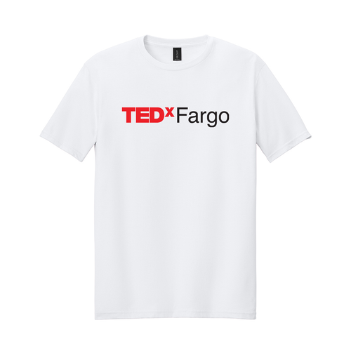 TEDxFargo Logo Tee White