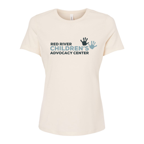 Red River Children's Advocacy Center Ladies Tee Heather Natural
