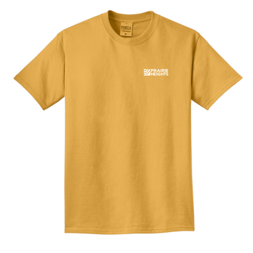 Dijon Mustard Prairie Heights Church Beach Washed Logo Tee