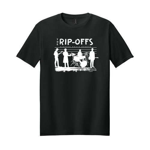 The Rip-Offs Softstyle Tee Black