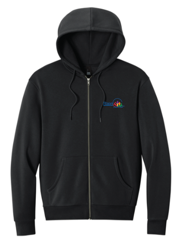 Fraser Full-Zip Hooded Sweatshirt Black