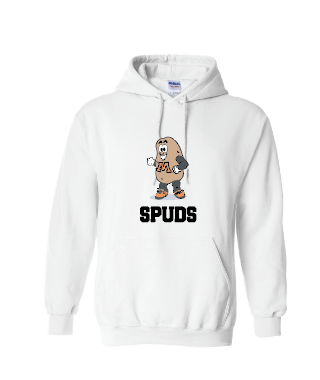 Spuddy Hooded Sweatshirt White