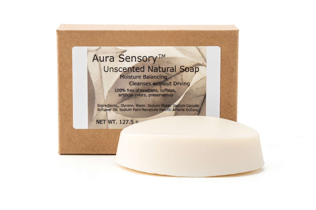 Sulfate Free Unscented Soap | Aura Sensory