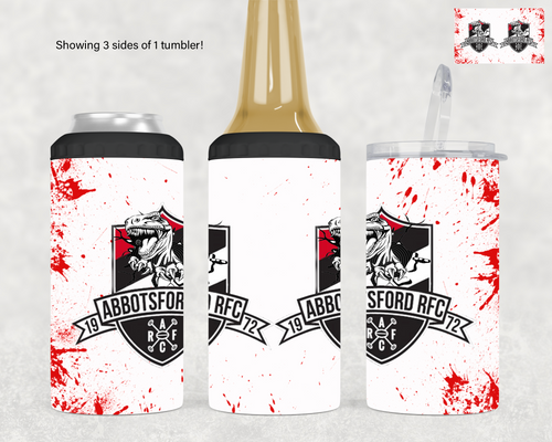 Abbotsford Rugby Club  4-in-1  Coozie Tumblers