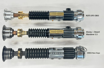 One Saber, Three Faces: The Story Behind Obi-Wan's Lightsaber Hilt