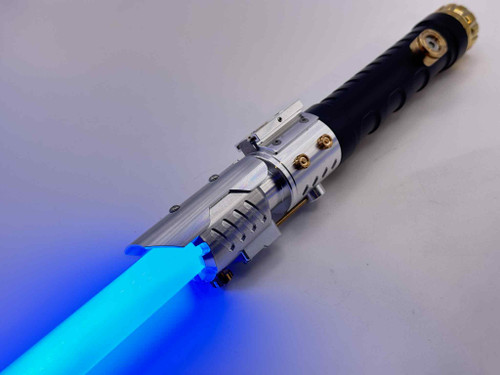 The CODA Saber hilt - a Junkyard delight - installed