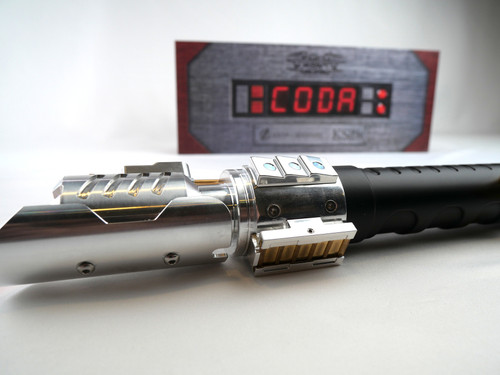 The CODA Saber hilt - a Junkyard delight - empty version