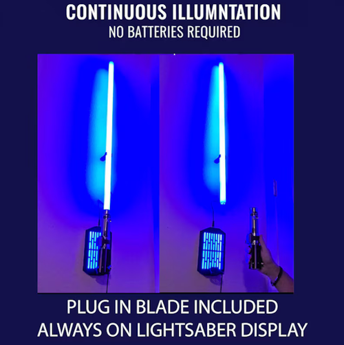 LED Lightsaber Display Mount Single Color LED Lightsaber Display Mount Single Color