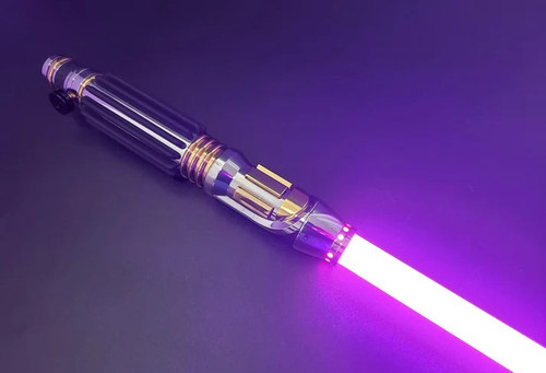 The MW3 BMF Saber  - Mace Windu Inspired saber with "BMF" piece