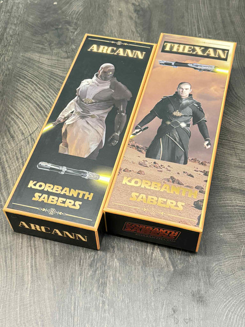 Arcann (Brother to Thexan) SWTOR with master crystal reveal chassis NOW IN STOCK