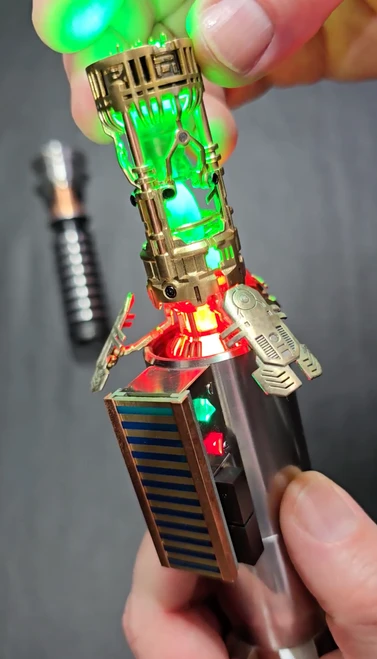 The Luke VeeOne SS Grand Master Chassis Saber (inspired by Luke Skywalker — ROTJ)