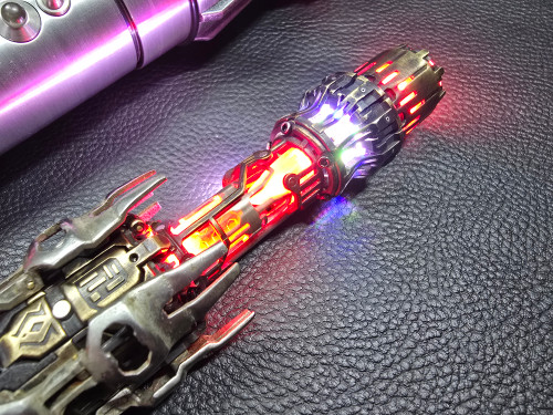 The Maul Shadowlord Master Chassis Saber (inspired by Darth Maul — TPM)