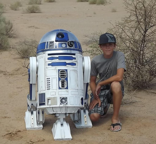 Full sized 1:1 scale R2D2 Astromech droid