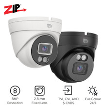 Zip Co-ax 5MP Smart NiteDevil Mini Eyeball Fixed 2.8mm - System Q Ltd