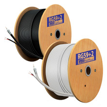 250m RG59+2 Standard Composite Cable - System Q Ltd