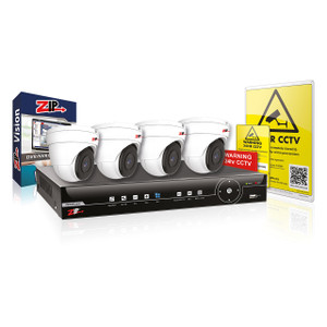 4K Coax Kit 8ch 2TB Recorder 4 Cams