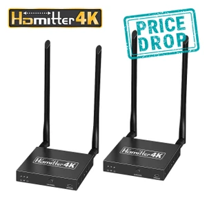 Wireless 4K HDMI Transmitters with IR Extension - Pair