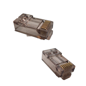 RapidFit RJ45 CAT6 UTP Grey Plug x100