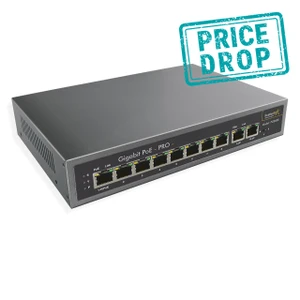 8 Port PoE Gigabit Switch