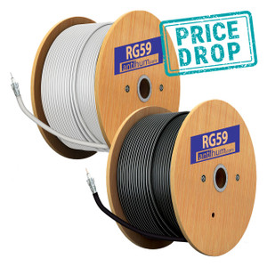 200m RG59 Mini Co-ax Cable