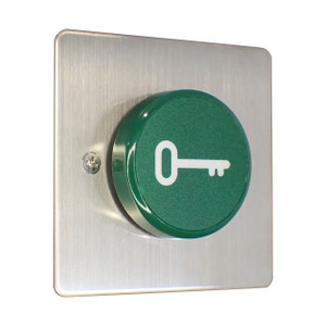 Classic Exit Button 86x86mm: Key Classic Exit Button 86x86mm: Key